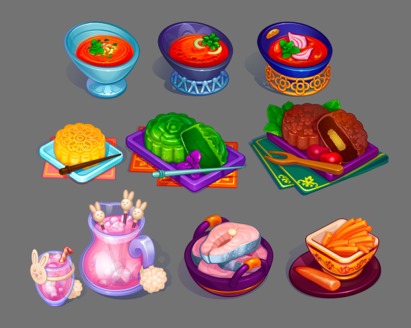 Иконки для игр еда