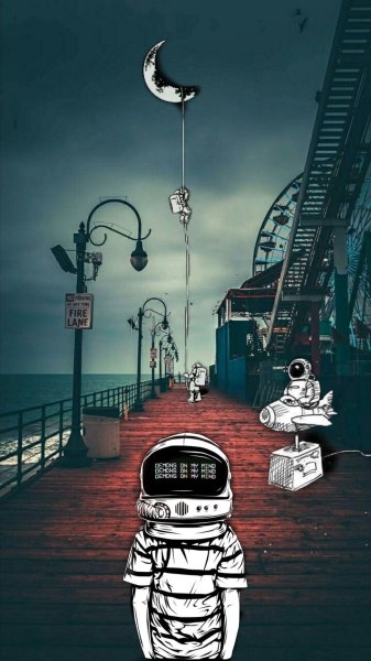 Заставка на телефон арт