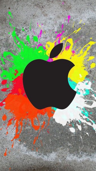 Неоновые волосы