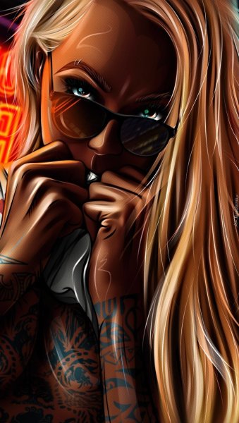 SWAG арт девушки