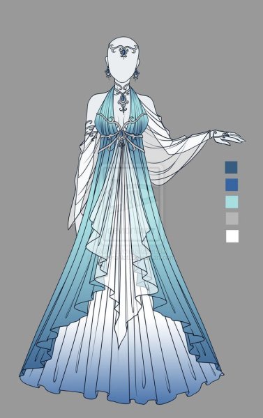 Платье королевы референс