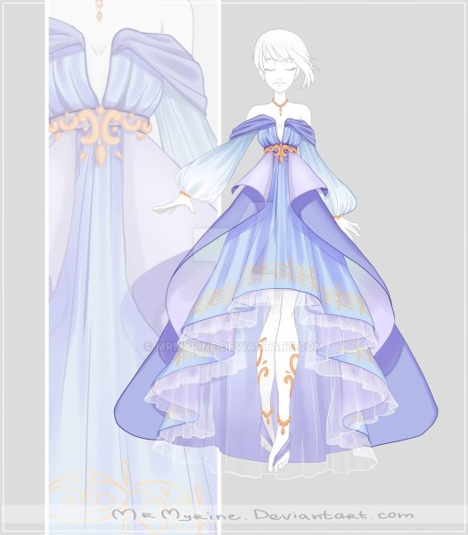 Платье аниме