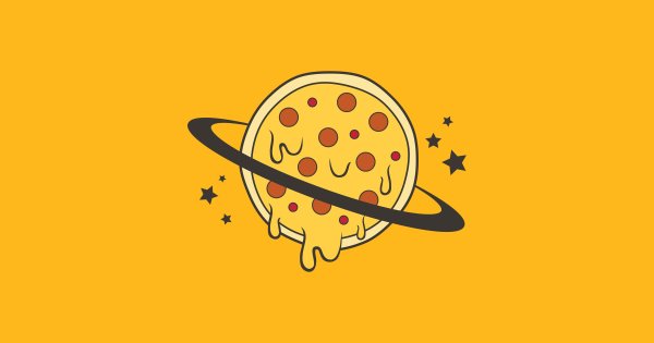 Планета в виде пиццы