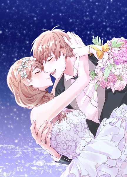 Аниме парочки свадьба