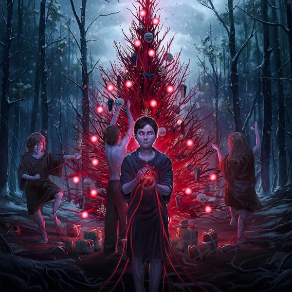 Новогодняя елка арт