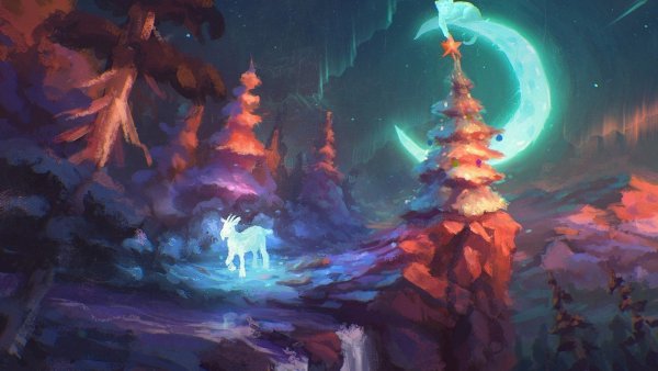 Новогодний арт