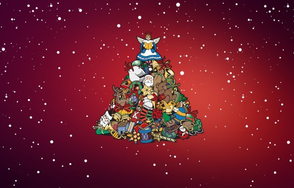 Новый год Минимализм