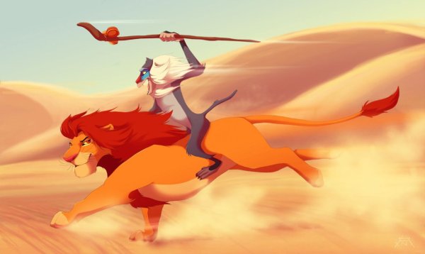 Король Лев Симба арт