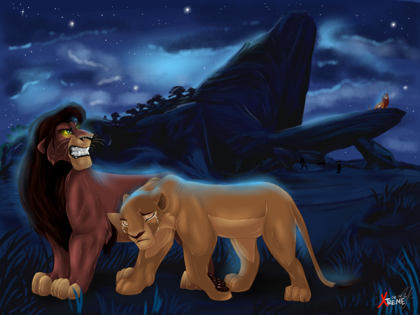 Король Лев Муфаса и Киара