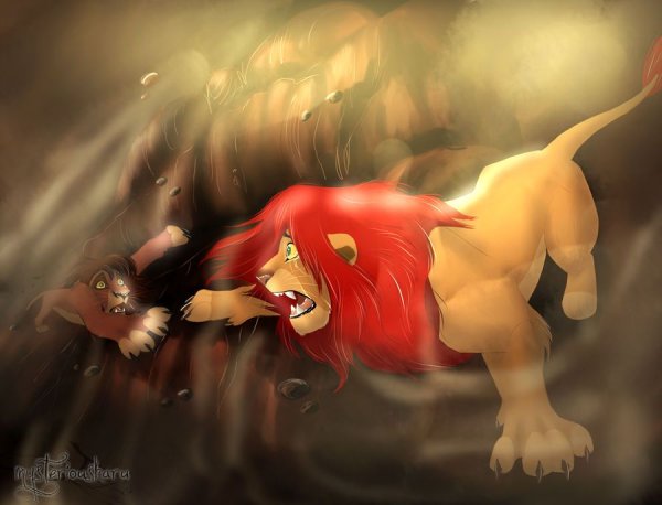 Король Лев смерть Кайона