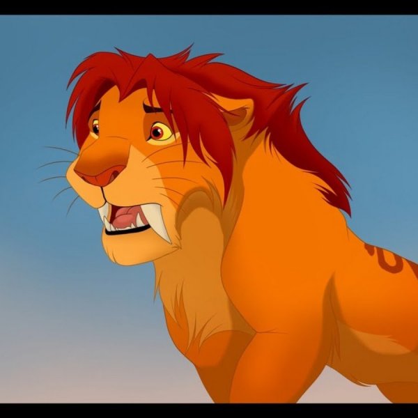 Король Лев Тоджо рыжий