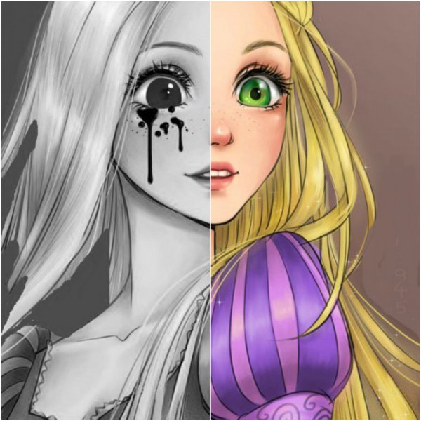 Рапунцель аниме