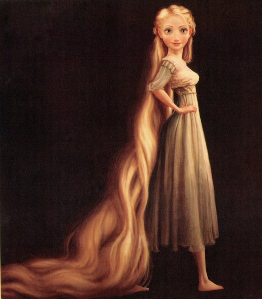 Рапунцель арт