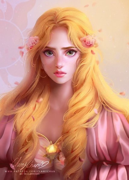 Изабель Стауб принцессы Рапунцель