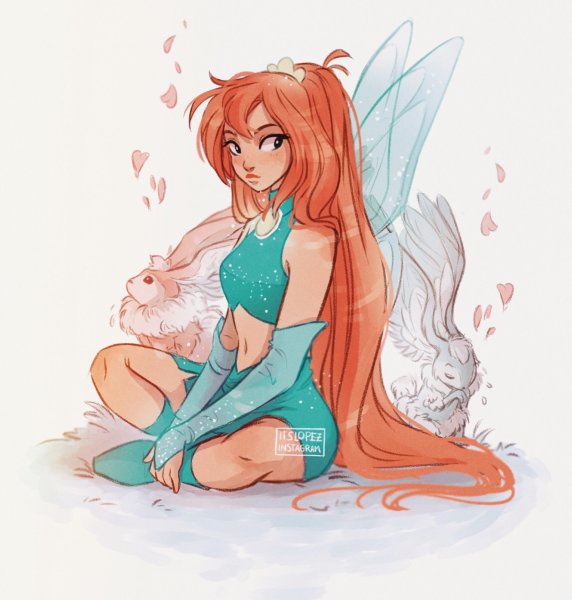 Клуб Винкс Блум арт