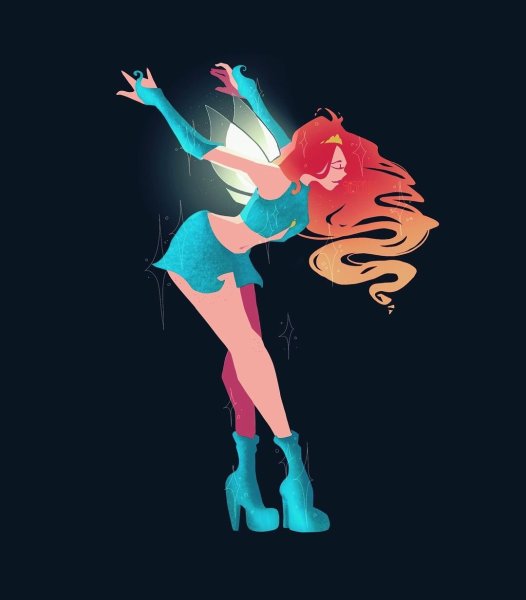 Винкс Блум арт