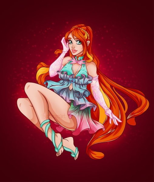 Винкс арты Блум