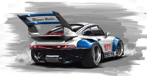 RWB Porsche автоспорт