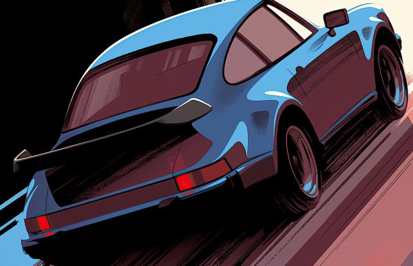 Обои на рабочий стол арт порш