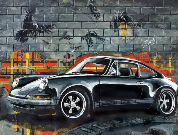 Картина Порше 911