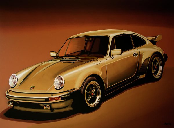 Porsche 911 Turbo 1976 Art
