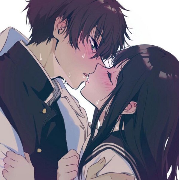 Hyouka аниме Kiss