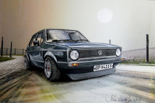 Volkswagen Golf 2 Art
