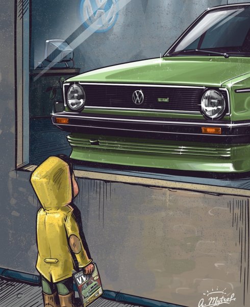 Volkswagen Golf 2 Art