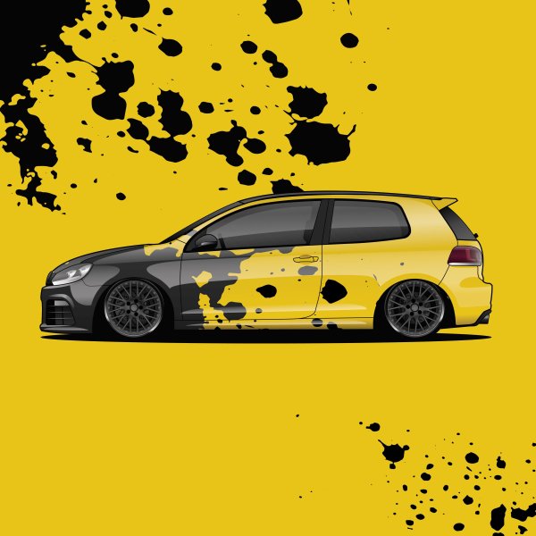 Рисунки гольф 6