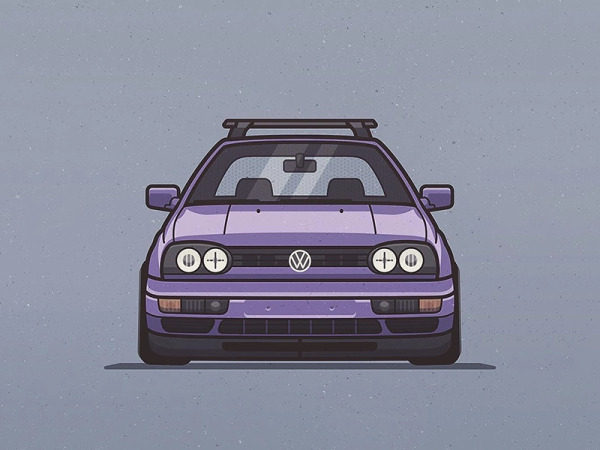 Volkswagen Golf mk3 Art