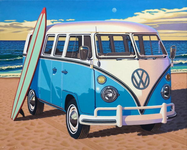 Volkswagen Camper t1 хиппи