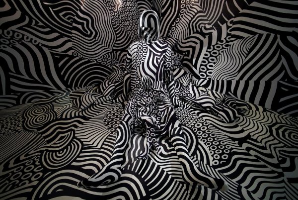 Оптическая иллюзия камуфляж