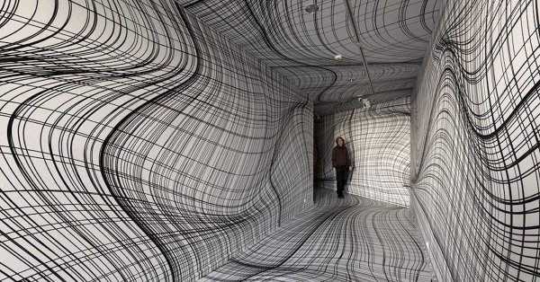 Оптические иллюзии художника Peter Kogler