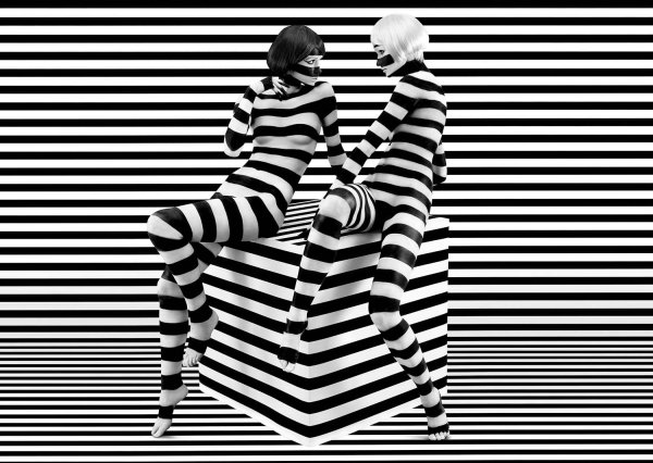 Оптические иллюзии полосы