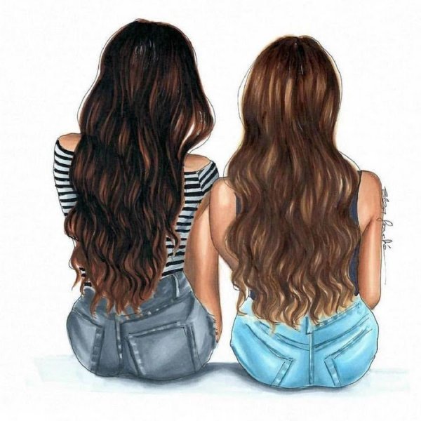 Две подруги