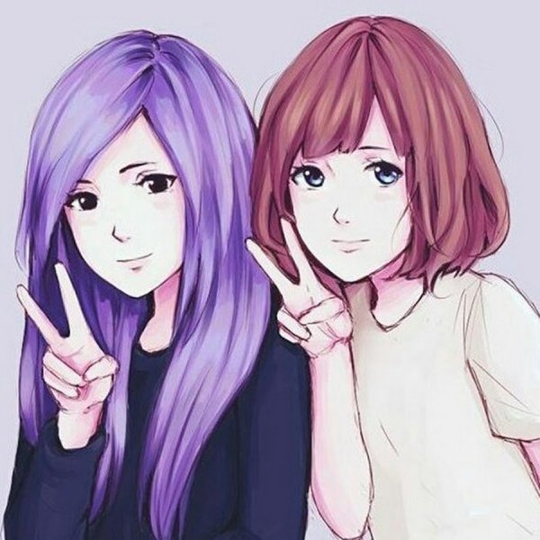 Лучшие подруги арты