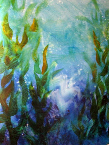 Картины с морскими водорослями