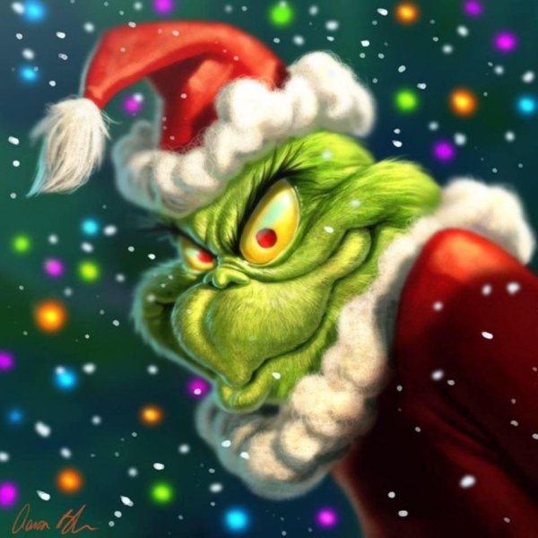 Гринч похититель Рождества улыбка