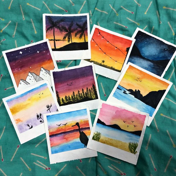 Картина из ПОЛАРОИДОВ