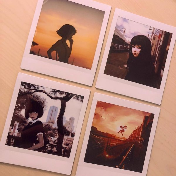 Полароид искусство