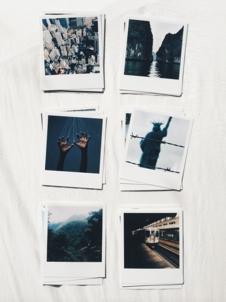 Полароидные снимки для печати