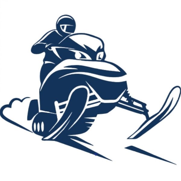 Трафарет снегоход BRP