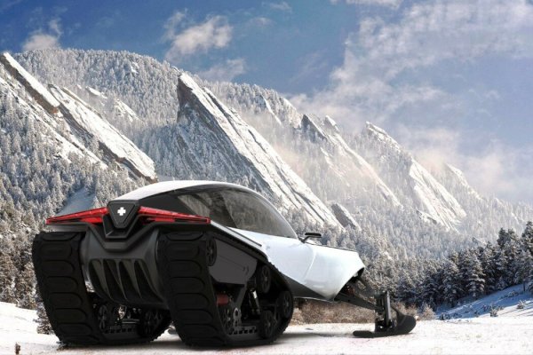 Снегомобиль Snow Crawler