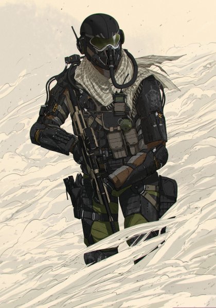 Киберпанк Солджерс десантники