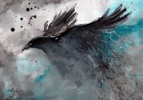 Ворон-пересмешник мифология