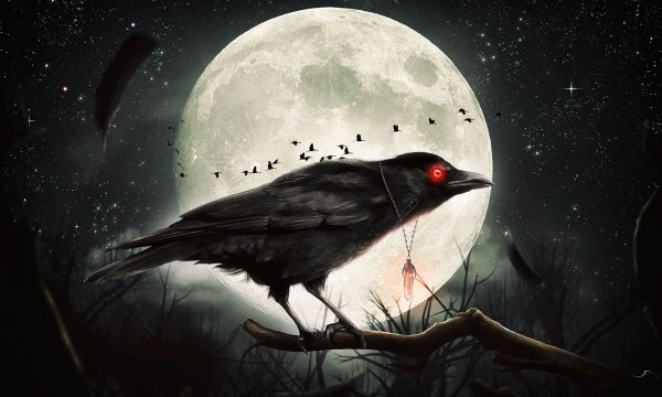 Ворон-пересмешник мифология