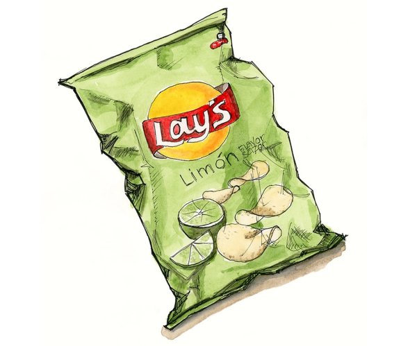 Пакет от чипсов