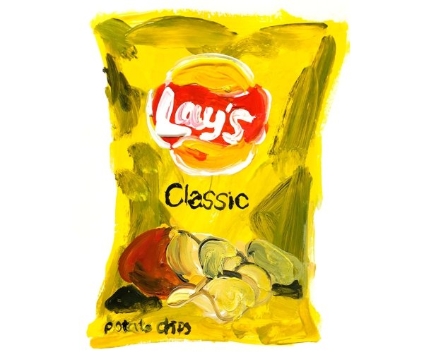 Упаковка чипсы арт