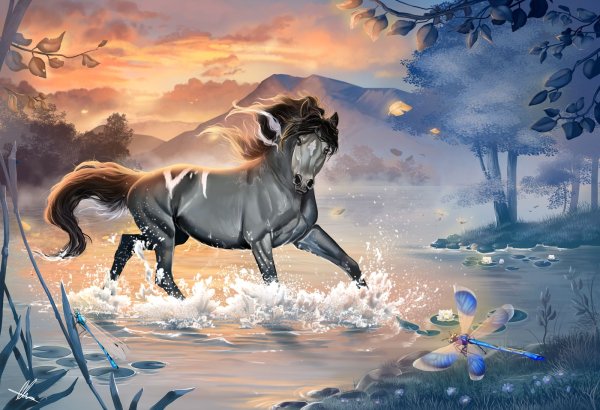 Арты лошадей