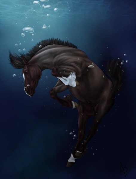 «Лошади в океане» Николая Гусарова